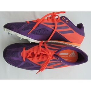 Adidas Spider 4 Orange Purple Women's Track Shoes size 10